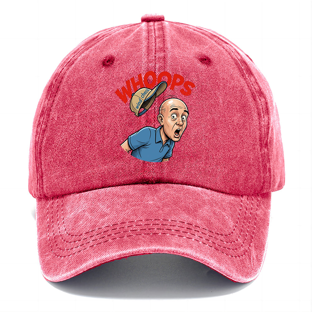 Wind Check Whoops Classic Cap