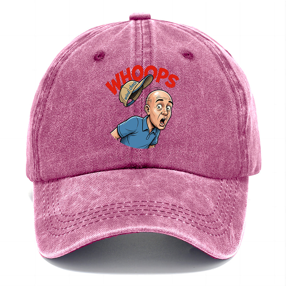 Wind Check Whoops Classic Cap