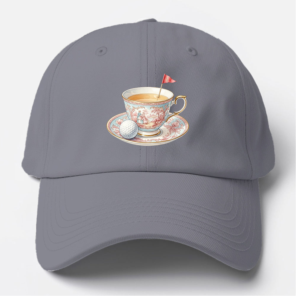 Golf Tea Cup Baseball Cap
