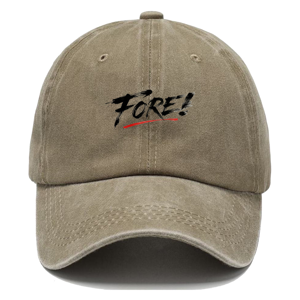 Fore Golf Brush Classic Cap