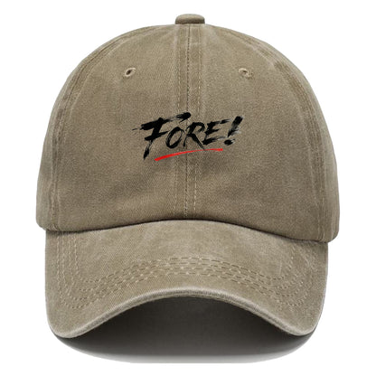 Fore Golf Brush Classic Cap