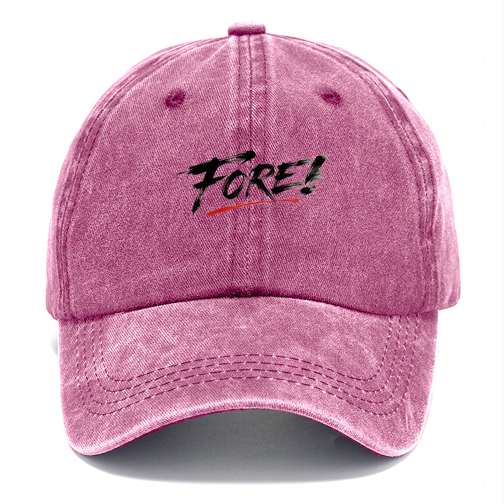 Fore Golf Brush Classic Cap