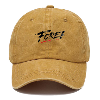 Fore Golf Brush Classic Cap