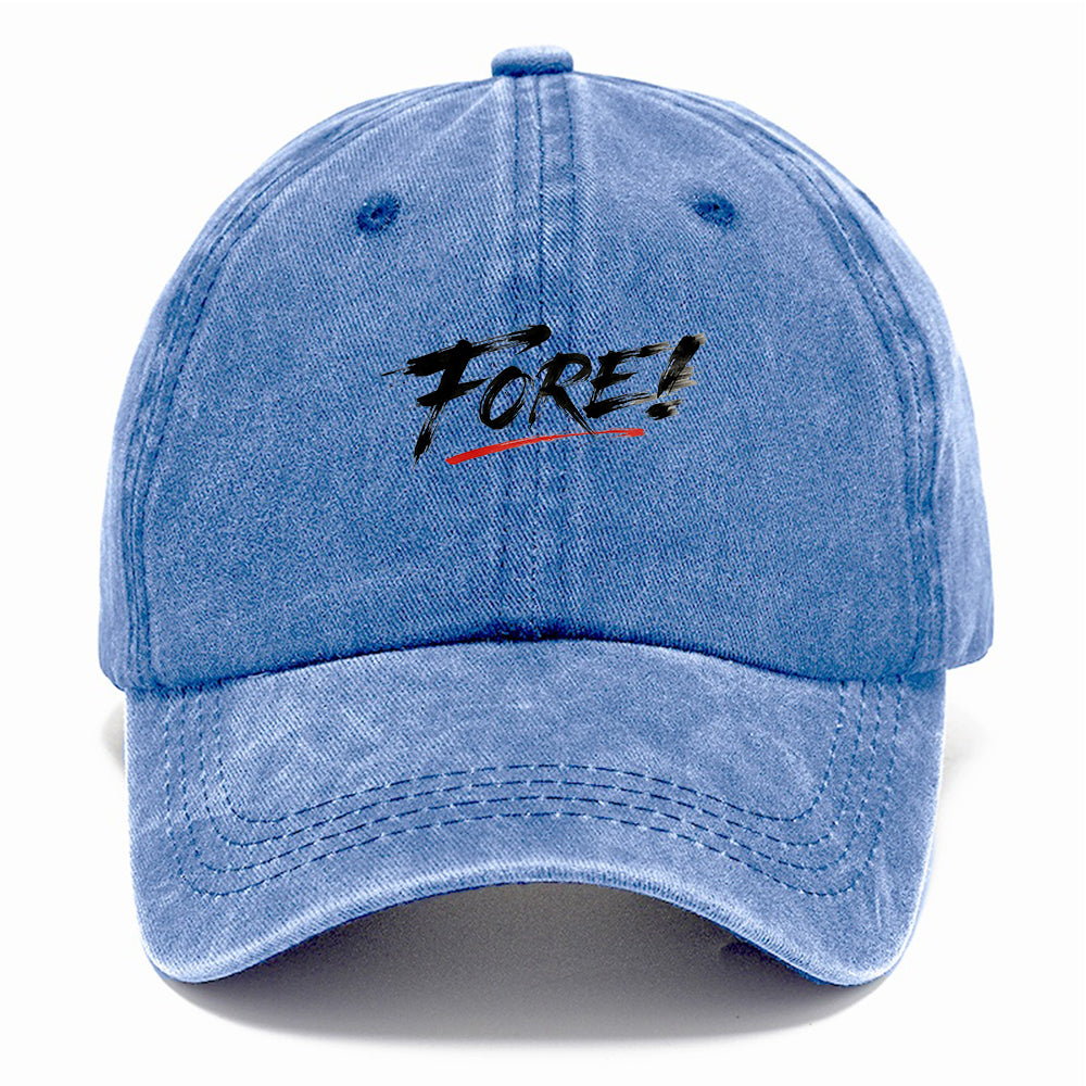 Fore Golf Brush Classic Cap