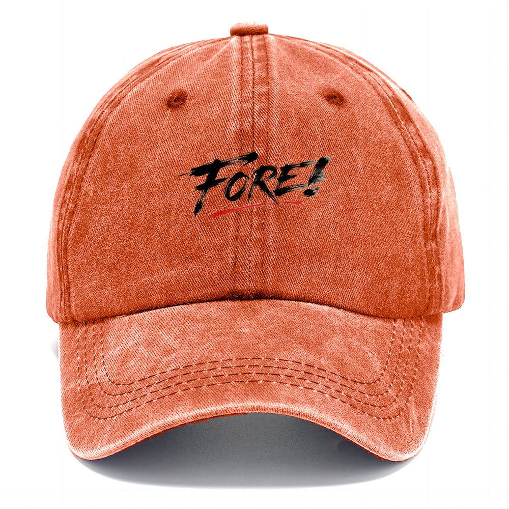 Fore Golf Brush Classic Cap