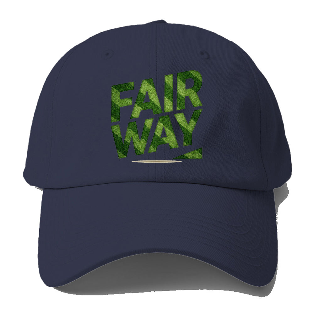 Green Fairway Grass Baseball Cap