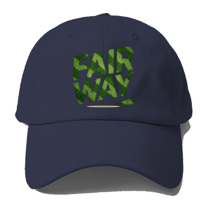 Green Fairway Grass Baseball Cap