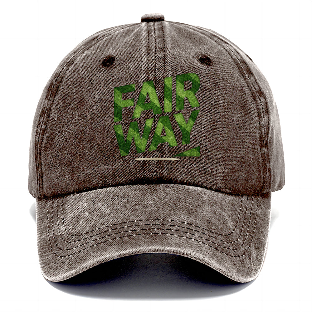 Green Fairway Grass Classic Cap