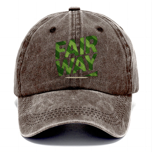 Green Fairway Grass Classic Cap