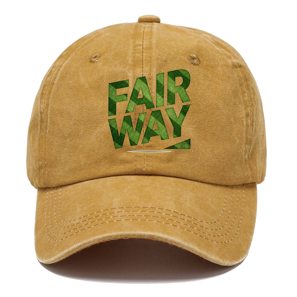Green Fairway Grass Classic Cap