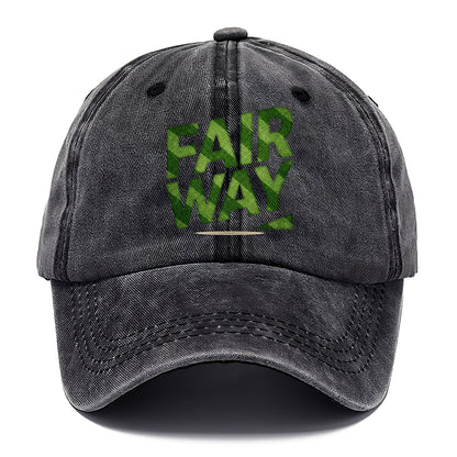 Green Fairway Grass Classic Cap