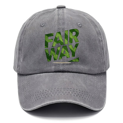 Green Fairway Grass Classic Cap