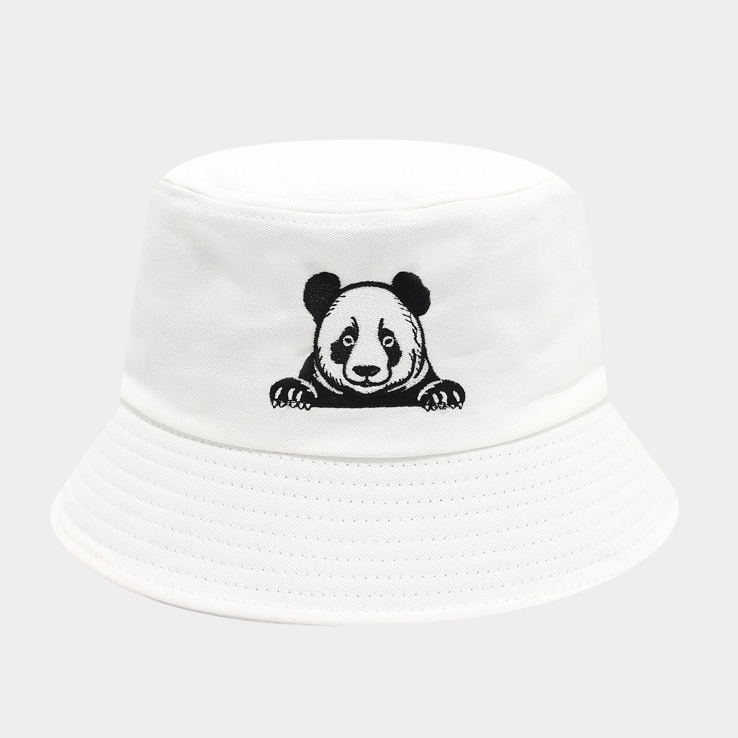 Giant Panda Embroidered Fisherman Hat