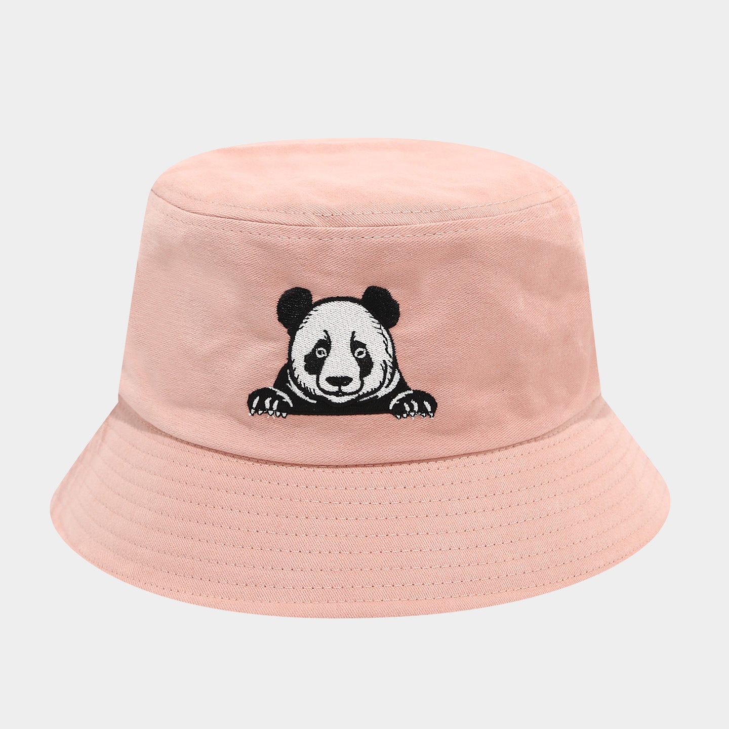 Giant Panda Embroidered Fisherman Hat