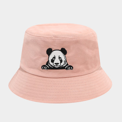 Giant Panda Embroidered Fisherman Hat