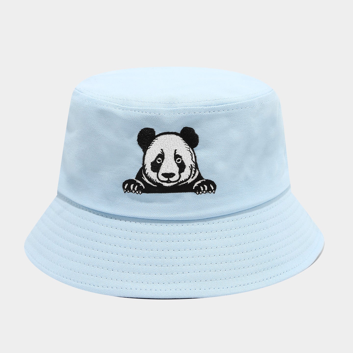 Giant Panda Embroidered Fisherman Hat