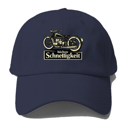 German Speed Motorcycle - Baseball Cap