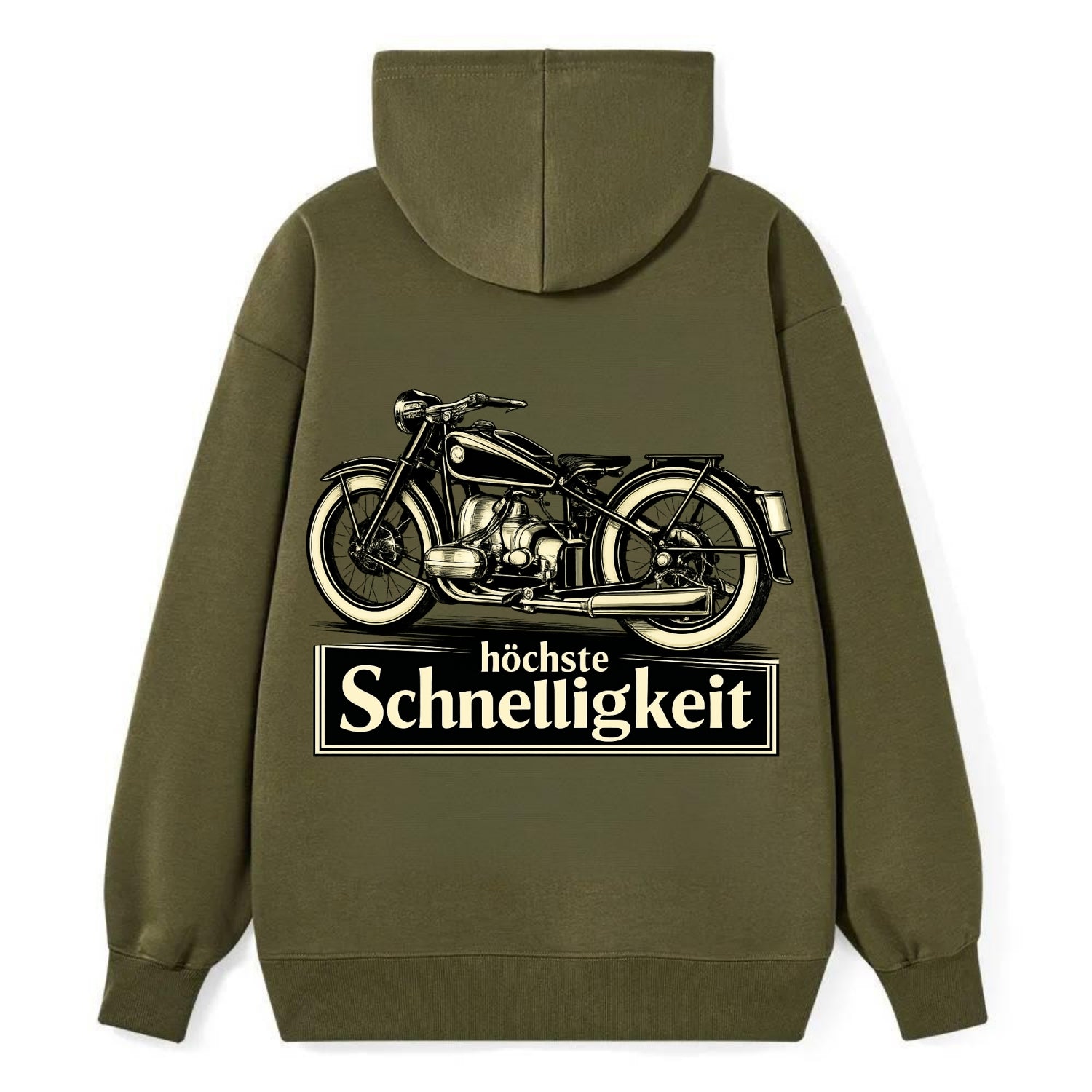 German Speed Motorcycle - Classic Pullover Hoodie
