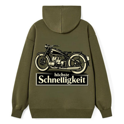German Speed Motorcycle - Classic Pullover Hoodie