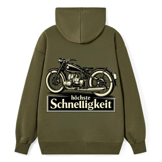 German Speed Motorcycle - Classic Pullover Hoodie