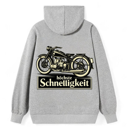German Speed Motorcycle - Classic Pullover Hoodie