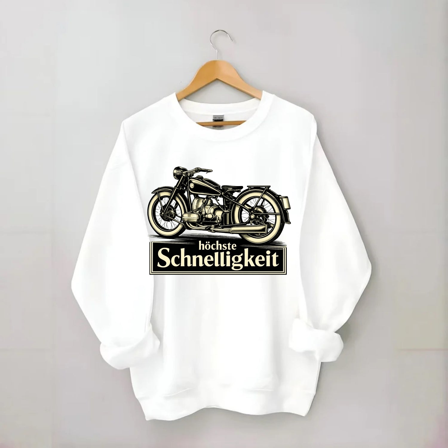German Speed Motorcycle - Crewneck Sweatshirt