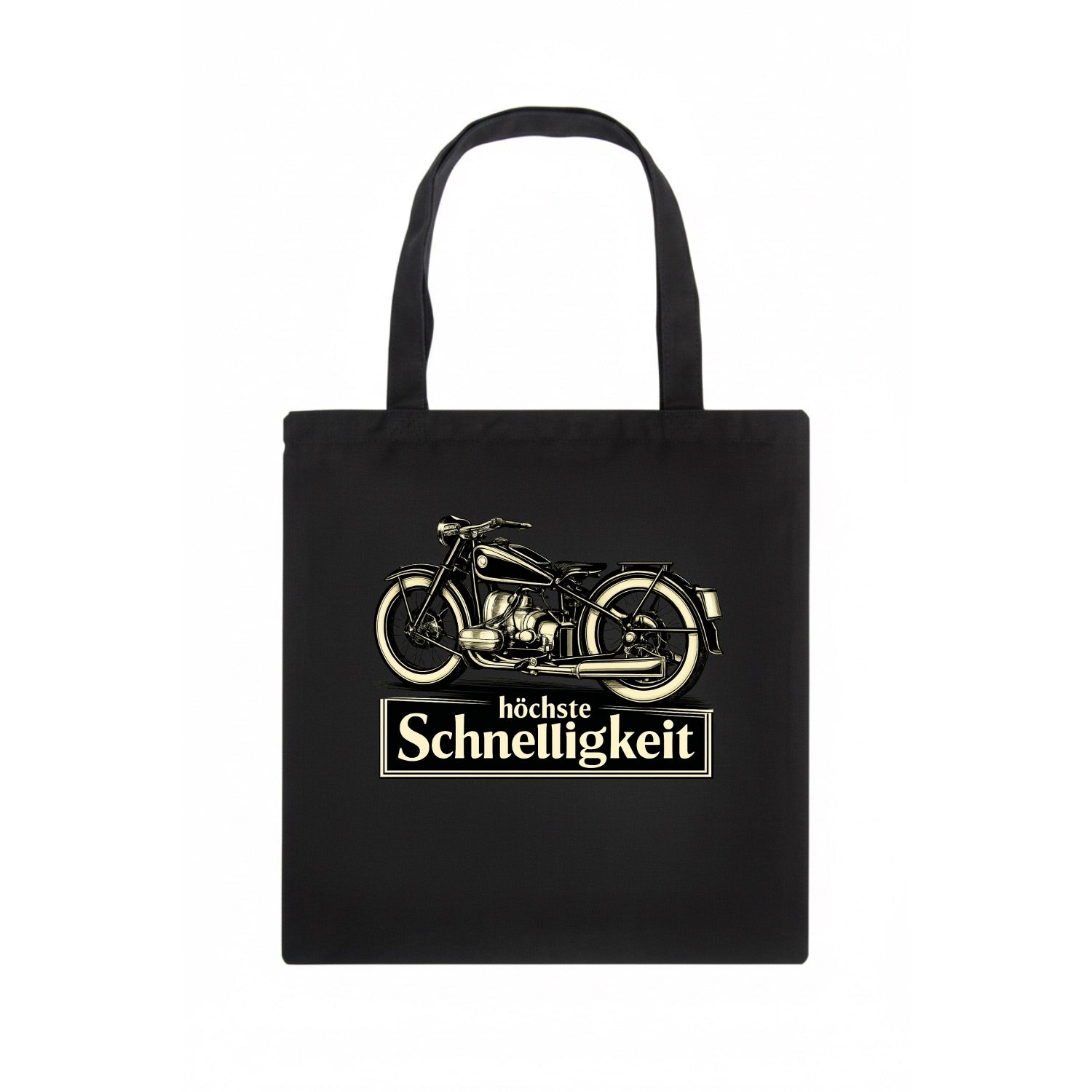 German Speed Motorcycle - Tote Bag