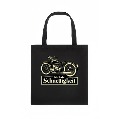 German Speed Motorcycle - Tote Bag