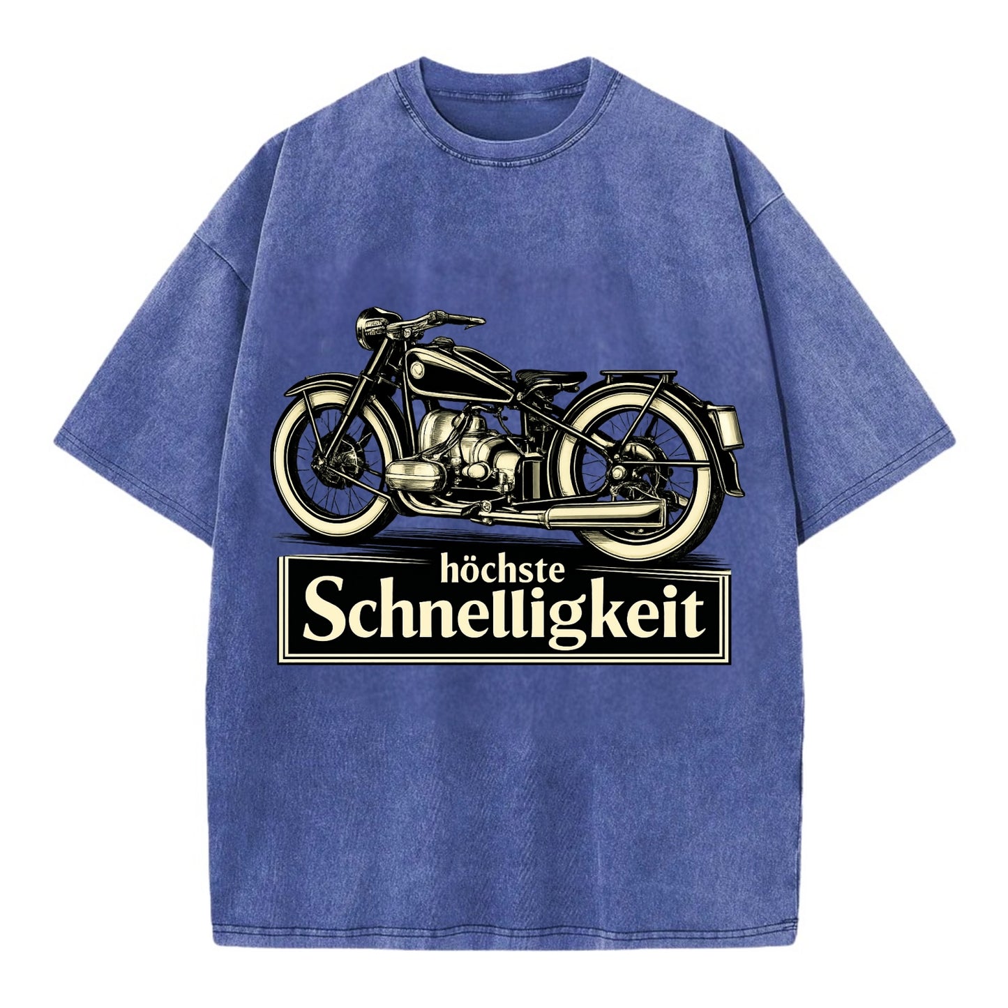 German Speed Motorcycle - Vintage T-shirt