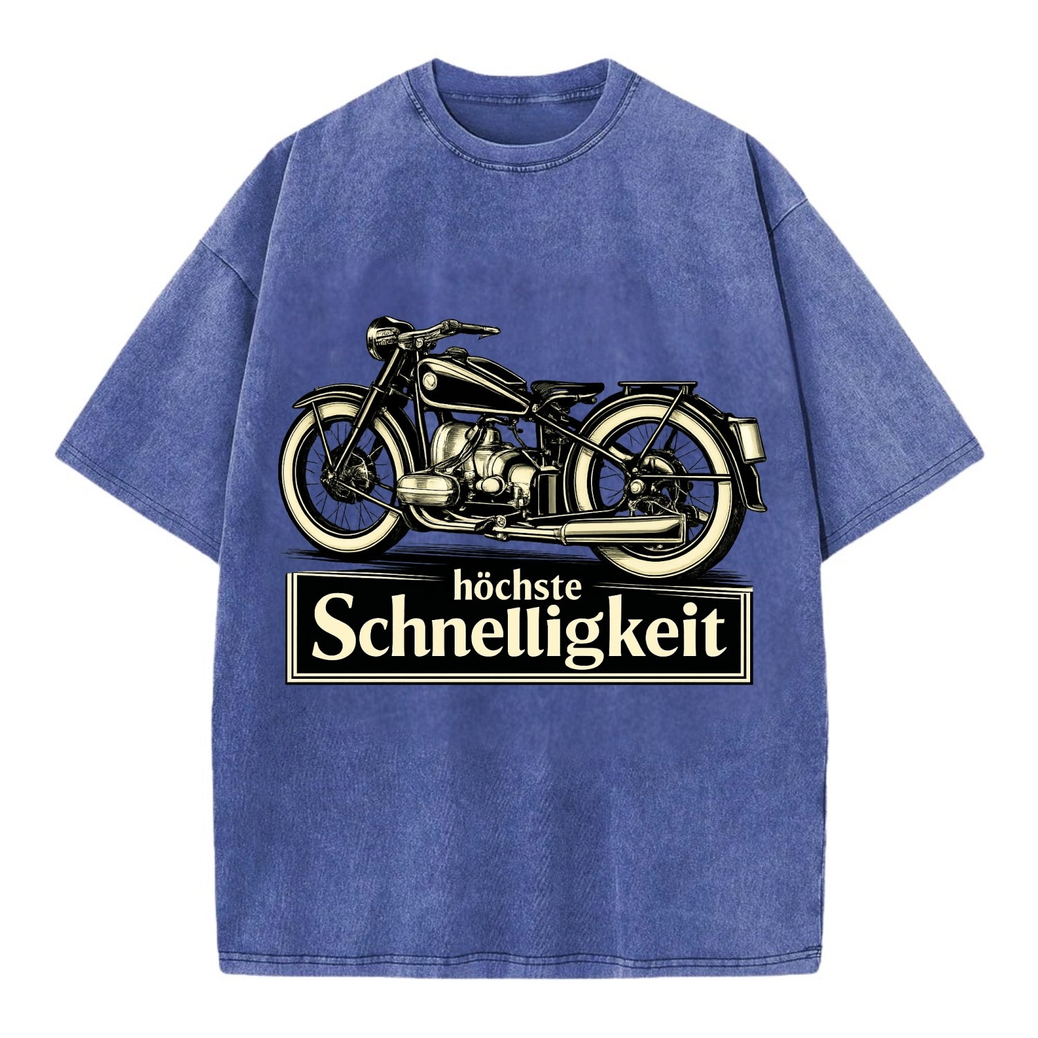 German Speed Motorcycle - Vintage T-shirt