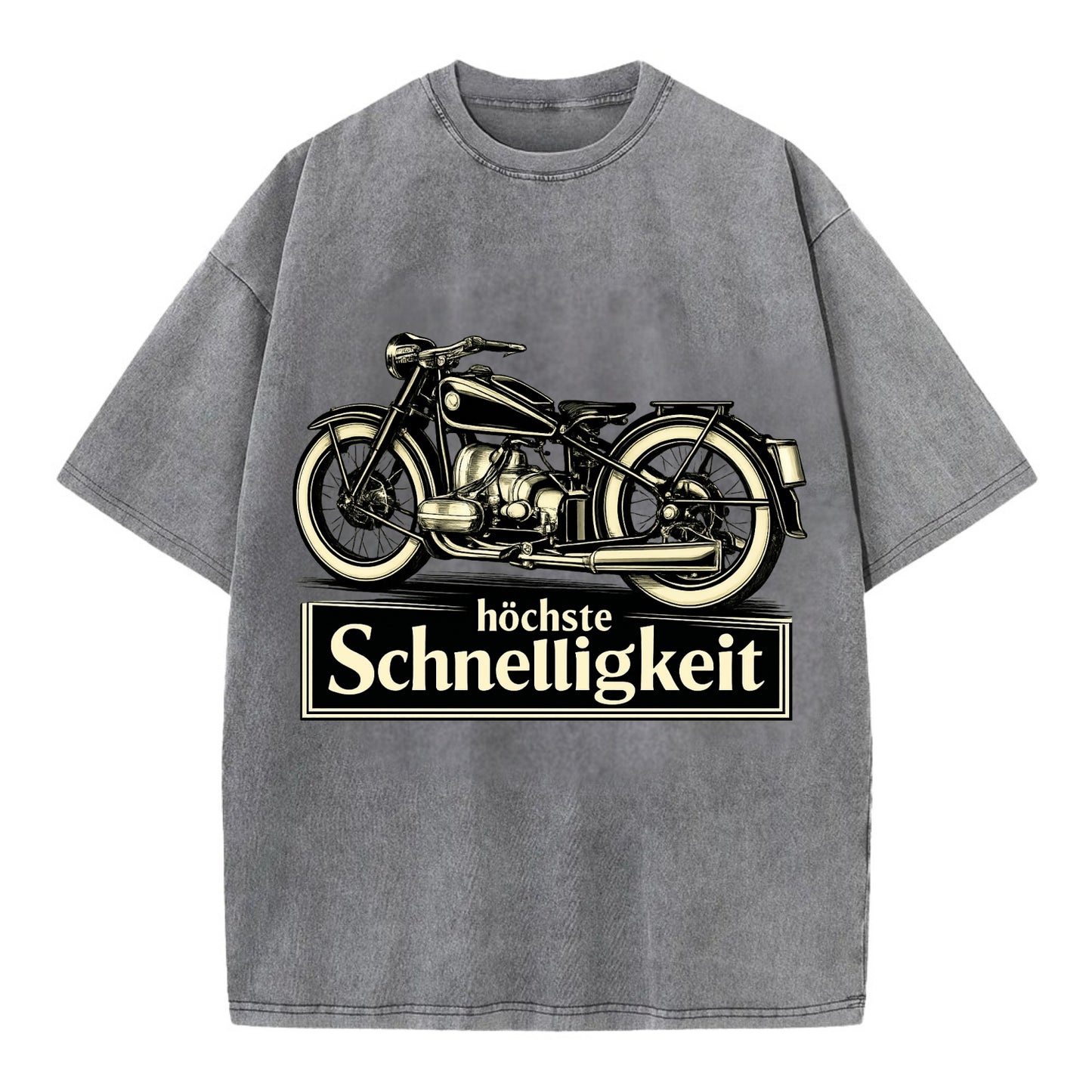 German Speed Motorcycle - Vintage T-shirt