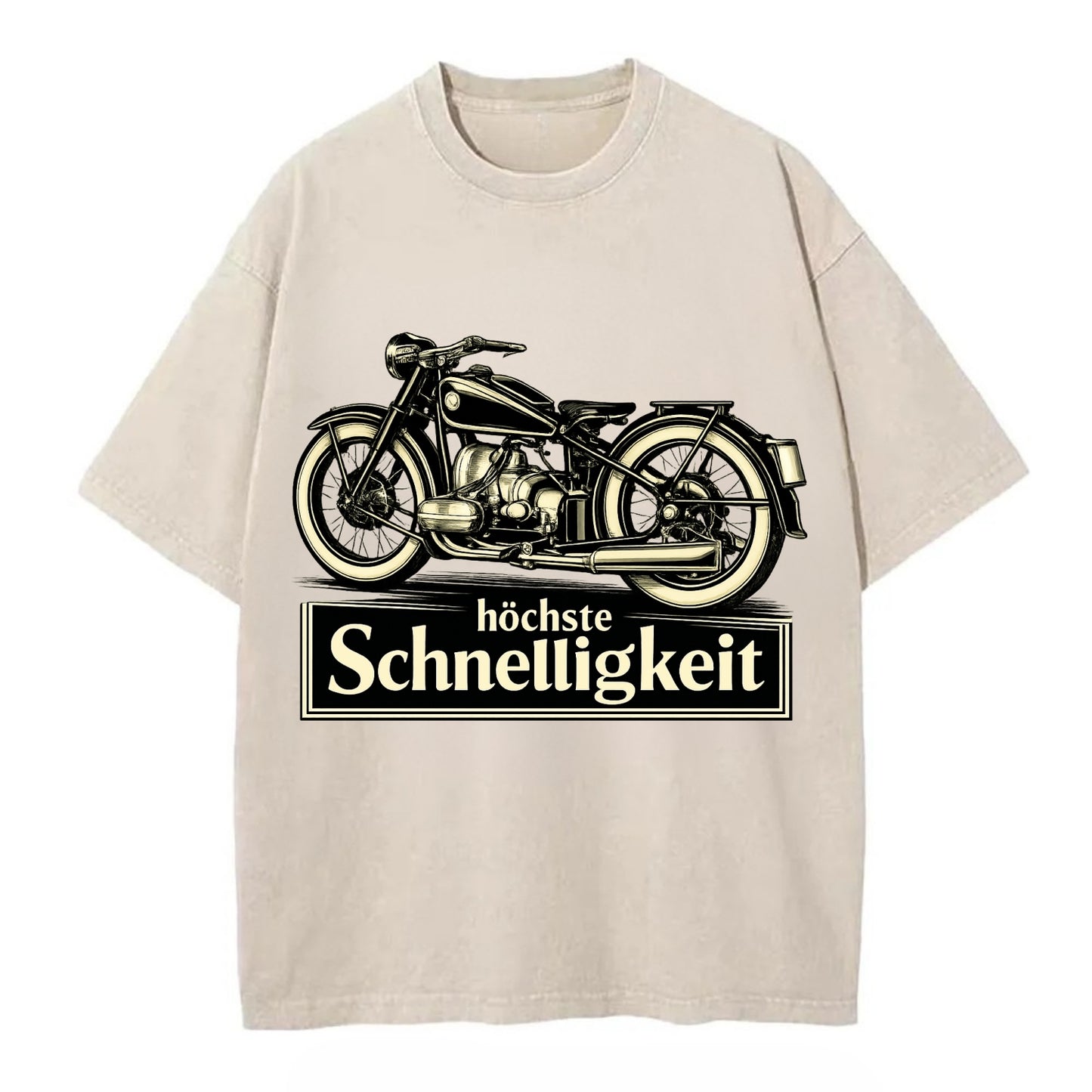 German Speed Motorcycle - Vintage T-shirt