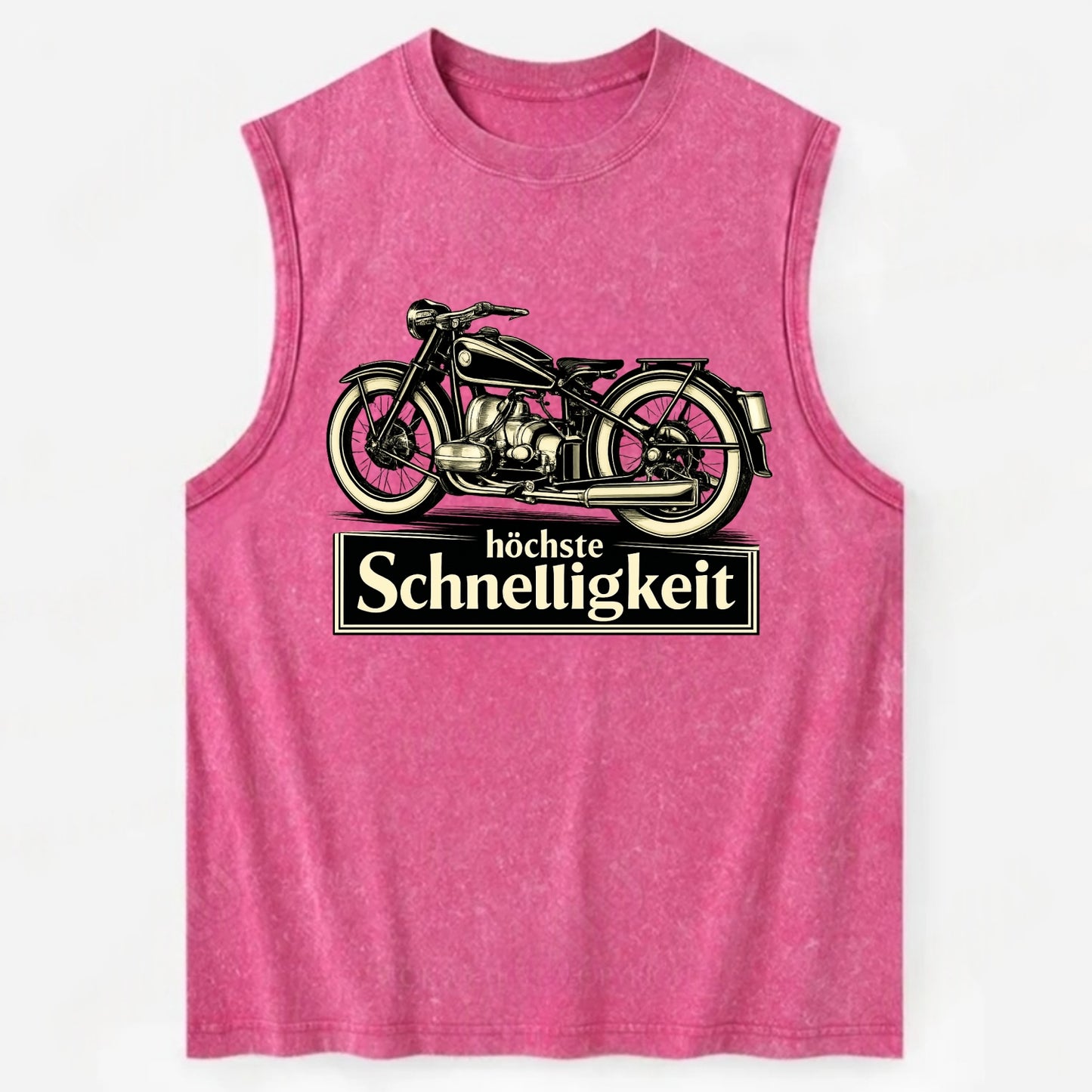 German Speed Motorcycle - Vintage Washed Tank