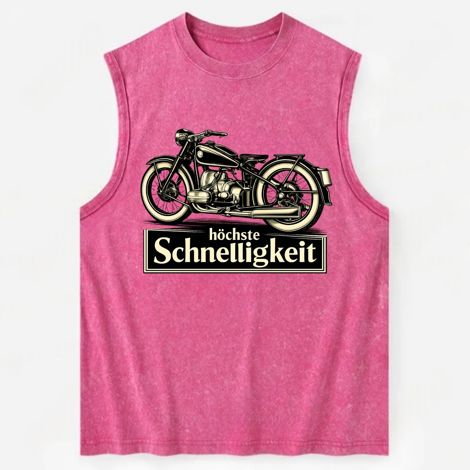 German Speed Motorcycle - Vintage Washed Tank