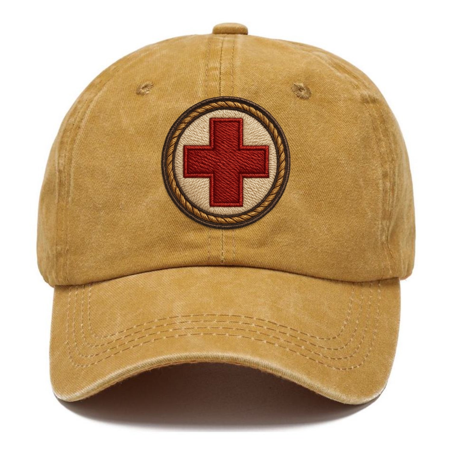 Medical Cross  - Classic Cap - Golden Harvest(Yellow)