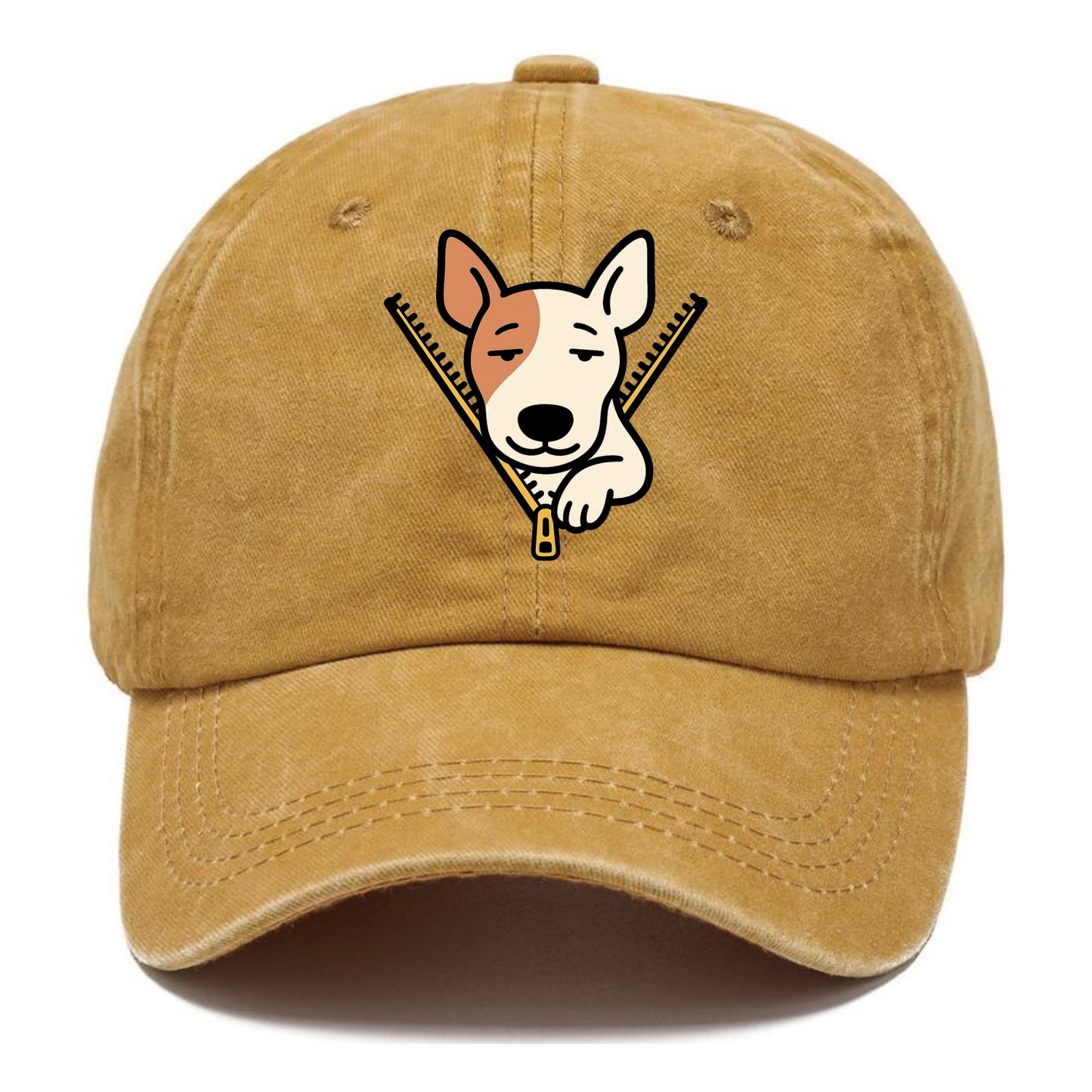 Bull Terrier - Classic Cap - Golden Harvest(Yellow)