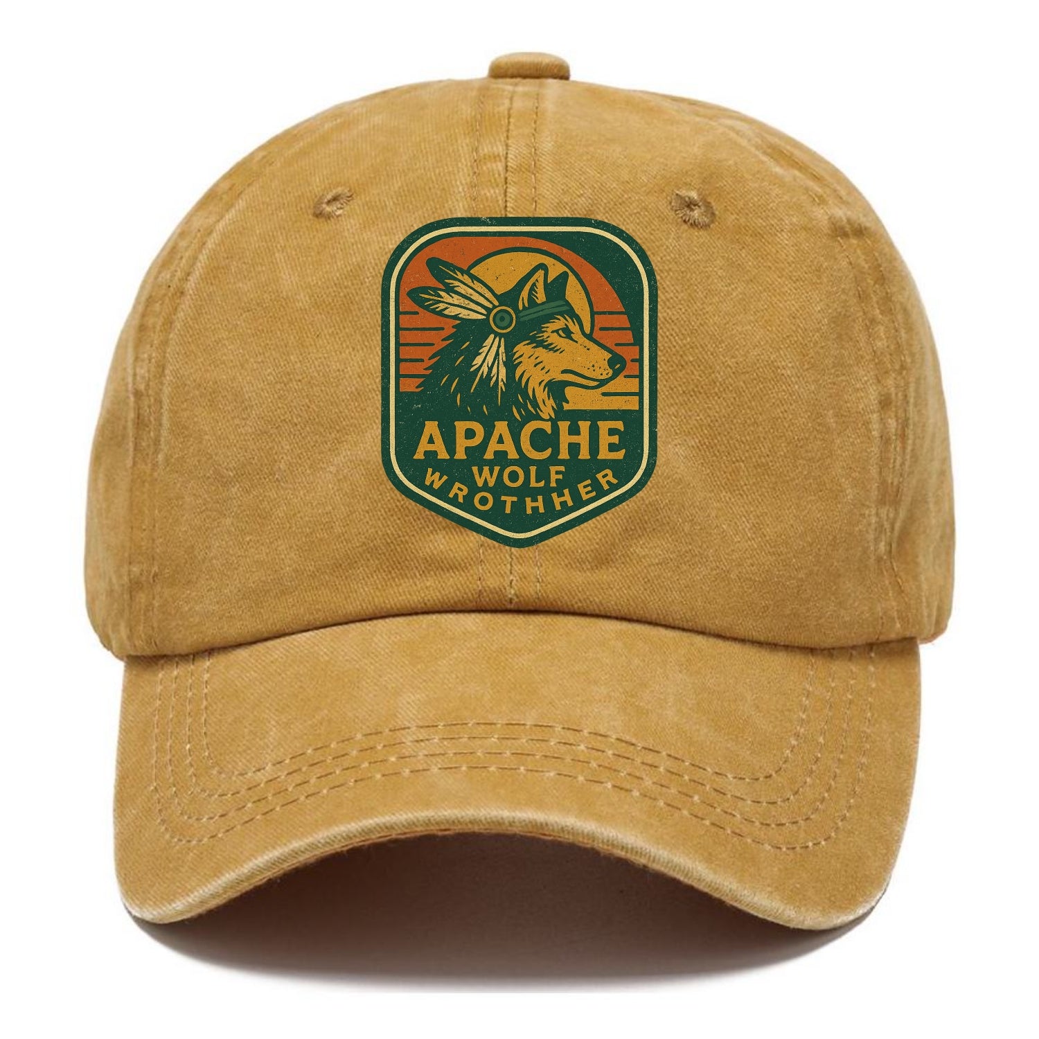 Apache Wolf Brother  - Classic Cap - Golden Harvest(Yellow)