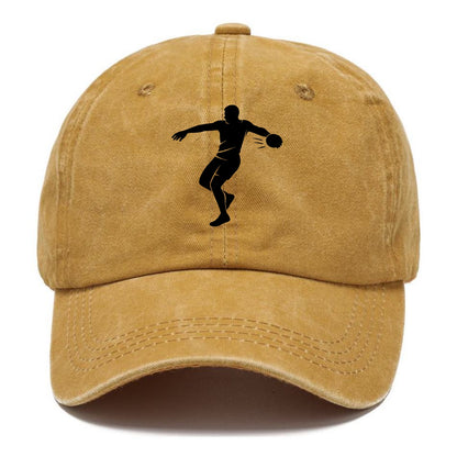 Discus thrower spinning release - Classic Cap - Golden Harvest(Yellow)