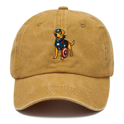 Labrador Captain America  - Classic Cap - Golden Harvest(Yellow)