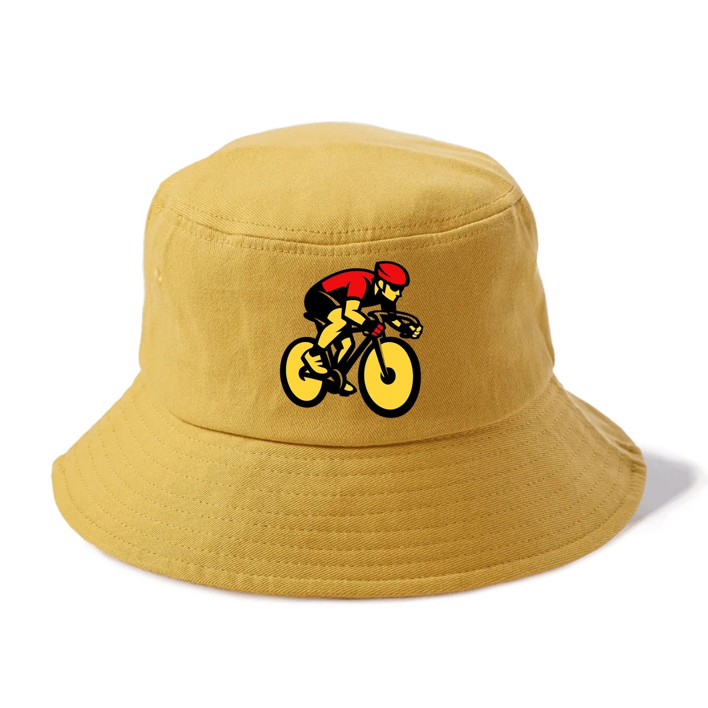 Speed Demon Cyclist - Bucket Hat - Golden Harvest(Yellow)