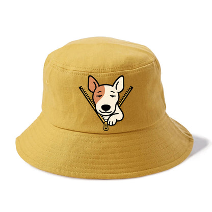 Bull Terrier - Bucket Hat - Golden Harvest(Yellow)