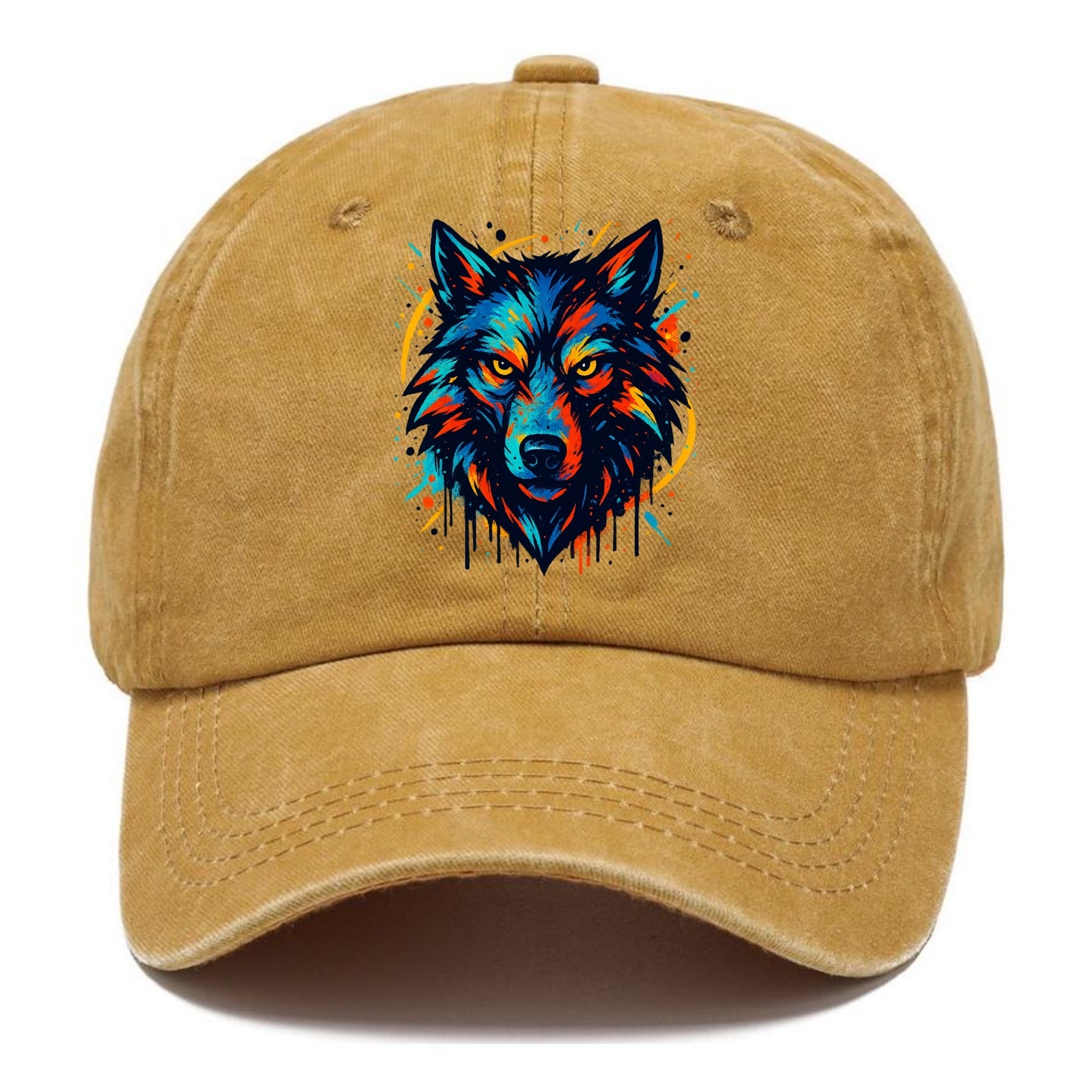 Alpha Wolf Leader  - Classic Cap - Golden Harvest(Yellow)