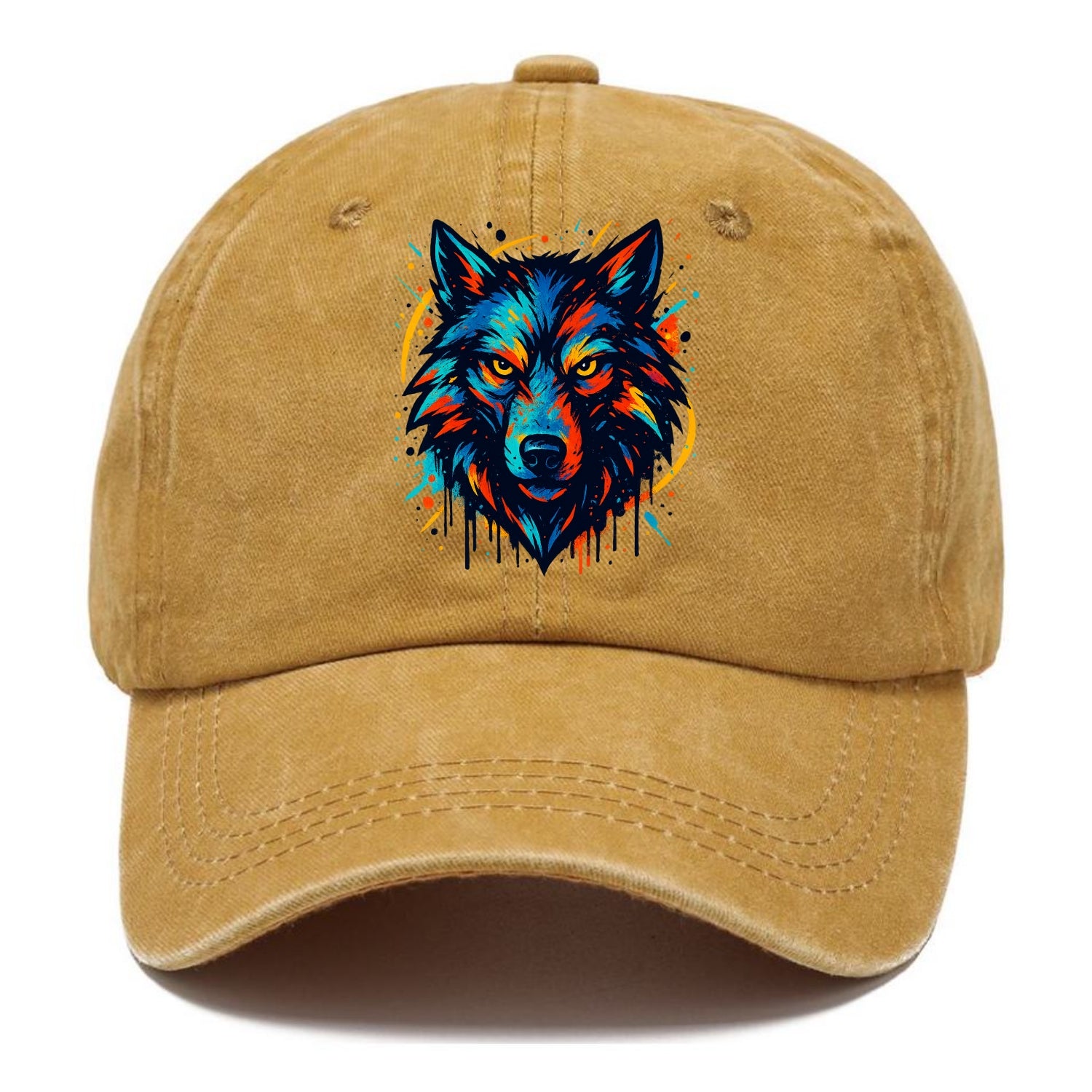 Alpha Wolf Leader  - Classic Cap - Golden Harvest(Yellow)