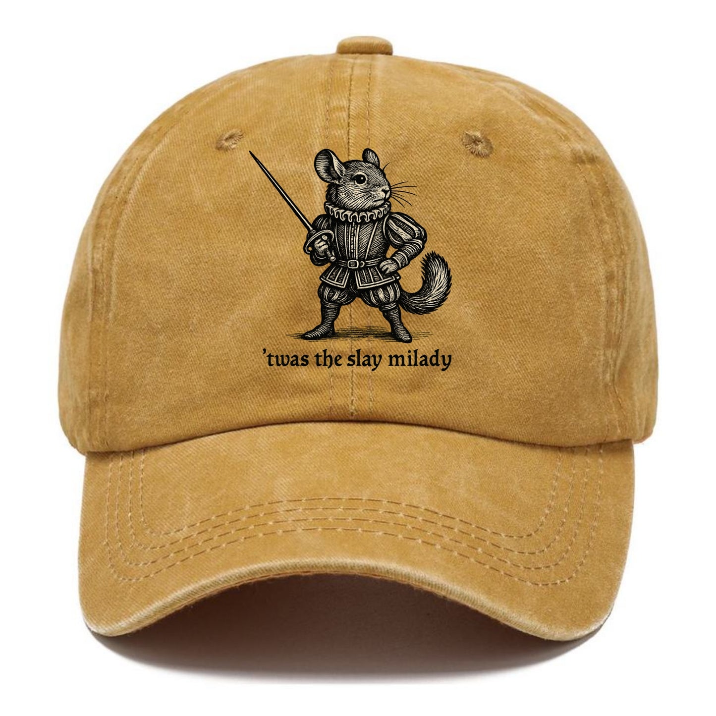 Chinchilla Noble  - Classic Cap - Golden Harvest(Yellow)
