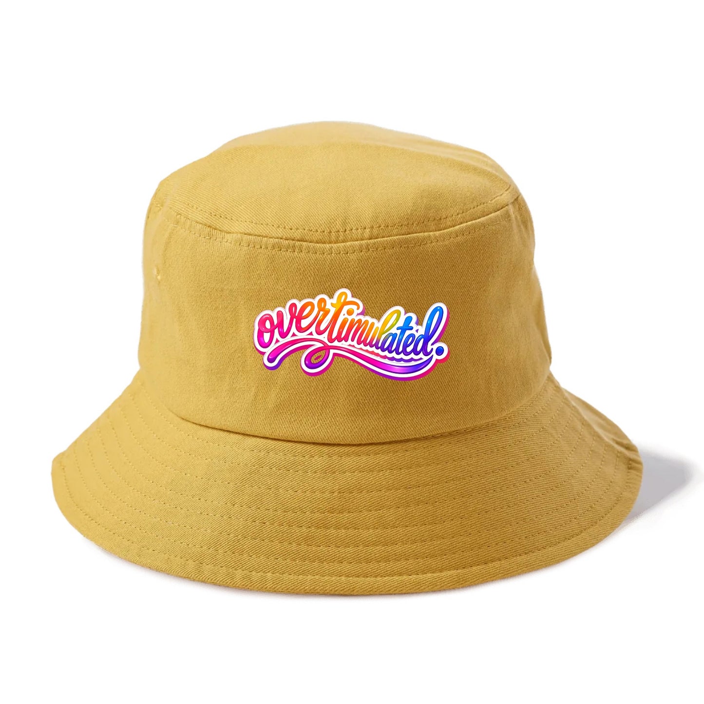 Overstimulated - Bucket Hat - Golden Harvest(Yellow)