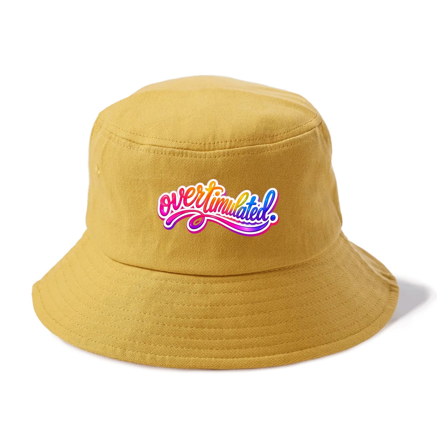 Overstimulated - Bucket Hat - Golden Harvest(Yellow)