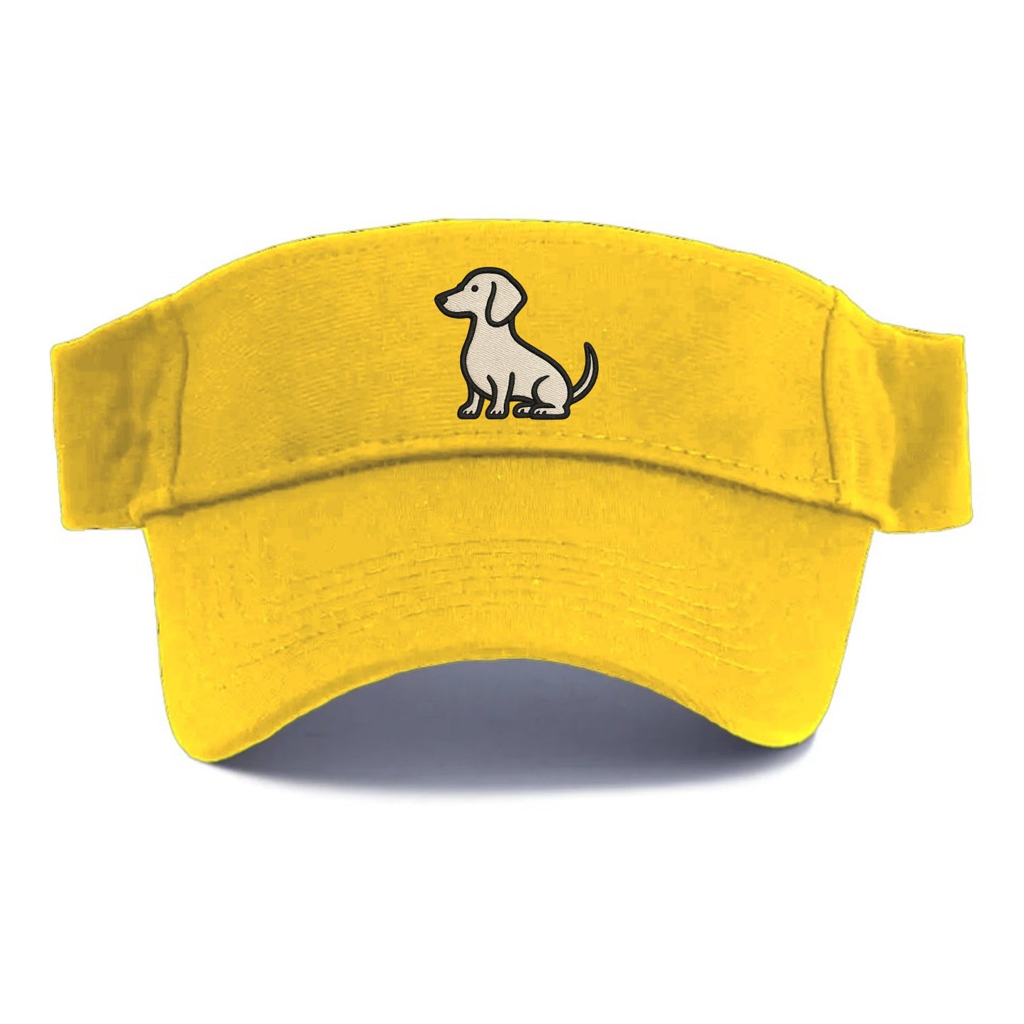 Dachshund - Long body profile view - Visor - Golden Harvest(Yellow)