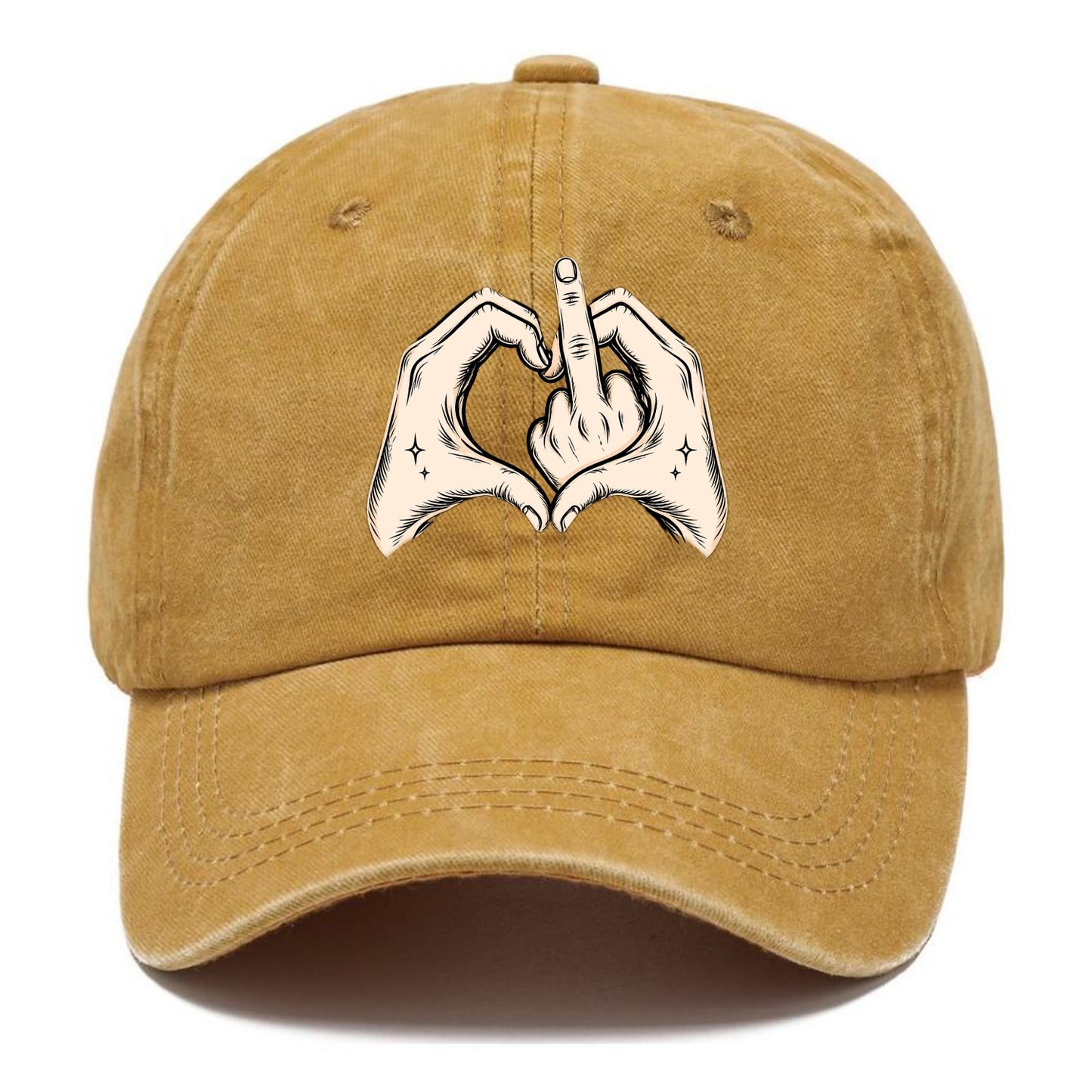 Love You Symbol - Classic Cap - Golden Harvest(Yellow)