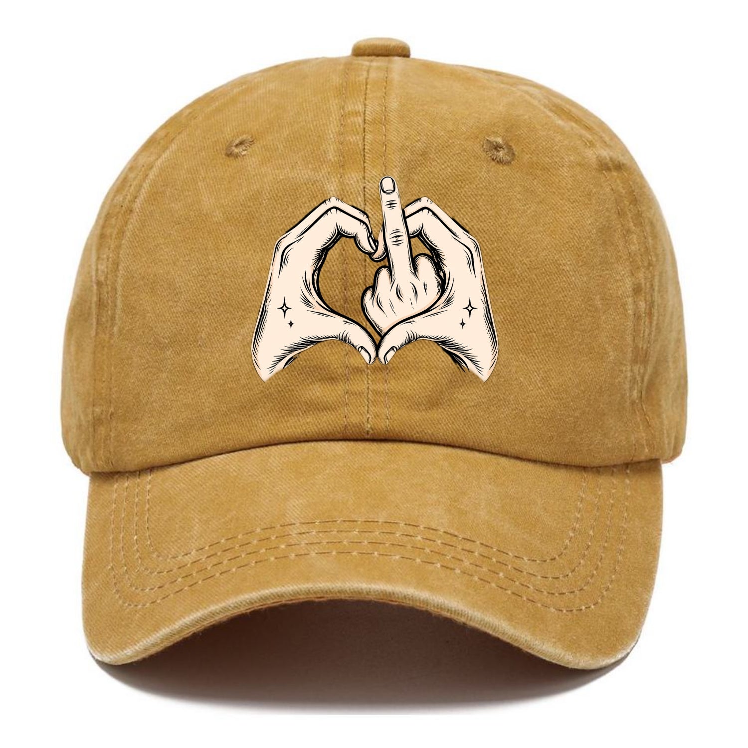 Love You Symbol - Classic Cap - Golden Harvest(Yellow)