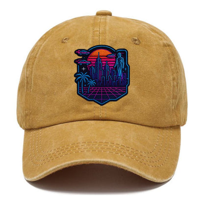 Cyberpunk City - Classic Cap - Golden Harvest(Yellow)
